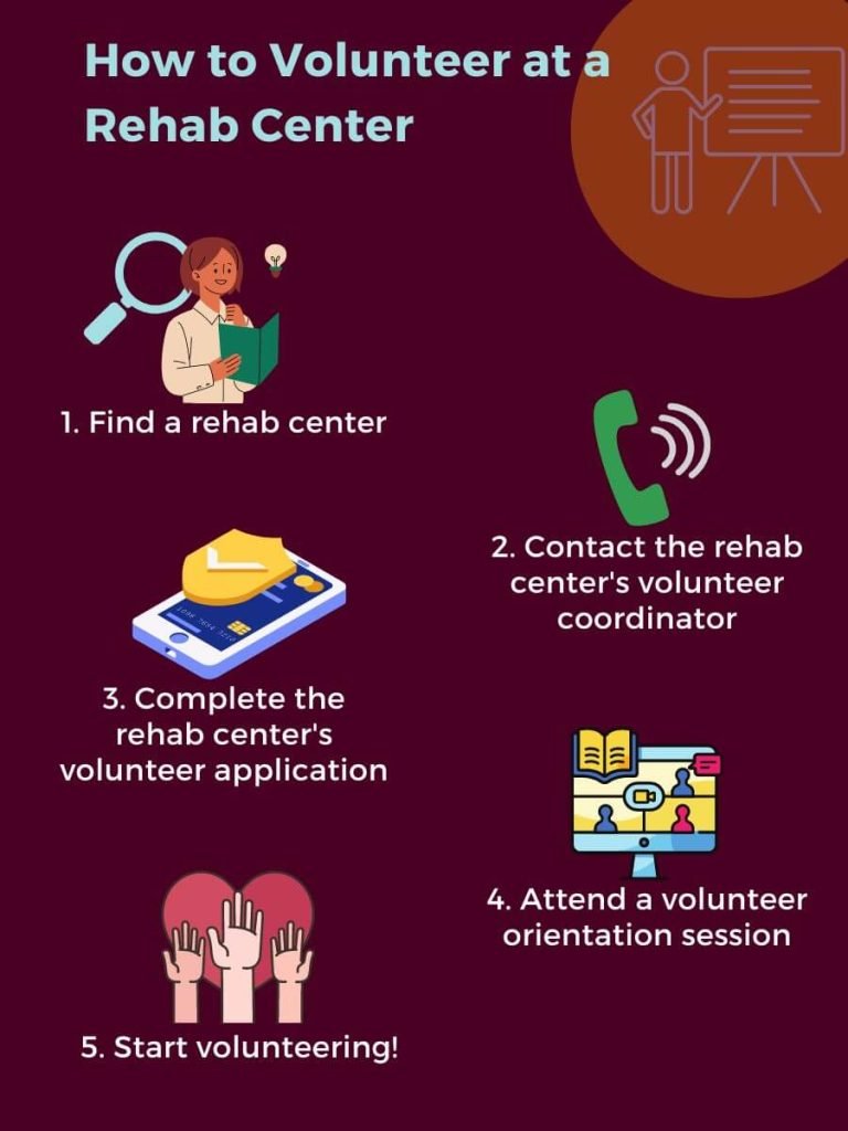How to volunteer at a rehab